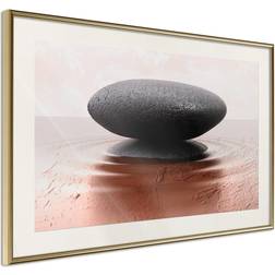 Artgeist Tavla - Balance - 30x20 Guldram Poster