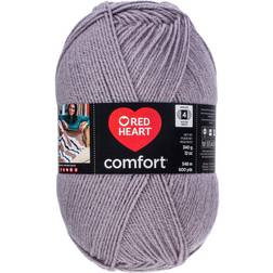 Red Heart Red Heart Comfort Yarn-Grey & Silver Shimmer