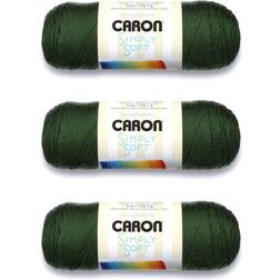 Caron Simply Mjukt Mörkt Salvia-Garn 3-pack 170 g