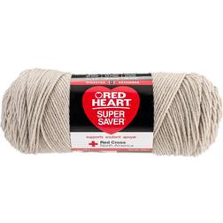 Red Heart Super Saver Oatmeal Yarn 3 Pack of 3