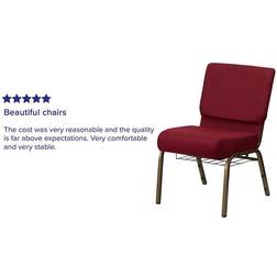 Flash Furniture HERCULES Series 21'' Extra Burgundy Lounge Chair