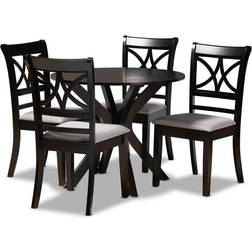 Baxton Studio Julia Dining Set 34.3" 5