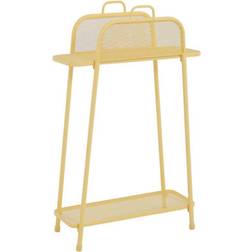 Garden Pleasure Mensola Gialla In Metallo Per Balcone 105,5 cm Divano Modulare