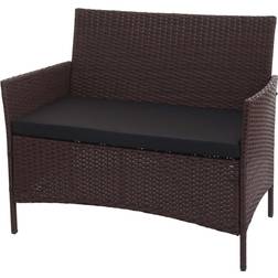 MCW Poly-Rattan Hamar Gartenbank
