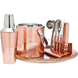 Godinger Copper Bar Set of 9