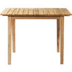 FDB Møbler M3 Sammen Teakholz Gartentisch 104.5x75.5x90 cm - Natur/Geölt