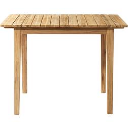 FDB Møbler M3 Sammen Teakhout Table Tafel 104,5 x 75,5 x 90 cm