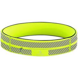 FlipBelt Zipper Reflective Gelb, L