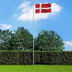 vidaXL Drapeau Danemark 90x150 cm