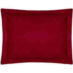 Belledorm Polycotton Percale 200 Count Pillow Case Red