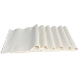 Nicola Spring 34.5cm Ribbed Cotton Six Place Mat