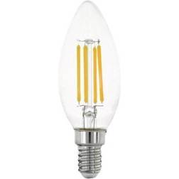 Eglo LED-glödlampa E14 C35 2.2W 470LM 3000K KLAR E14 Leverantör, 4-5 vardagar leveranstid