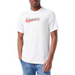 Nike Dri-FIT Swoosh Training T-Shirt Men - White/University Red