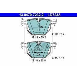 ATE Jarrupalat BMW 13.0470-7232.2