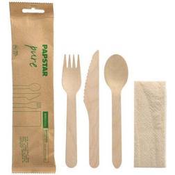 Papstar Pure Bestiksæt 4-delt Sæt 88954