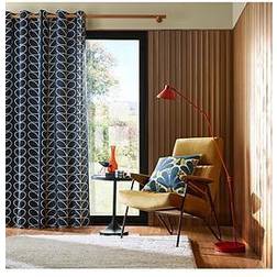 Orla Kiely Linear Stem Whale Blue 66x72
