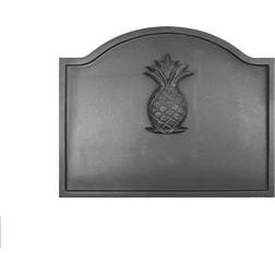 Minuteman International Small Cast Iron Pineapple Fireback Decorative Item