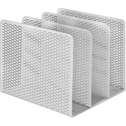 Artistic Urban Collection Punched Metal File Sorter Three Sections