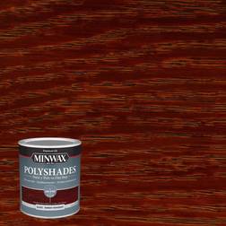 Minwax PolyShades Semi-Transparent Gloss Bombay Mahogany Oil-Based Stain Total