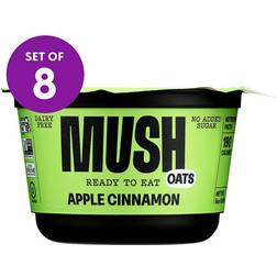 Mush Apple Cinnamon Overnight Oats, 5 oz., 8/Carton