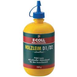 E-COLL Holzleim D1/D2 schnellfest auf Polyvinylacetat PVCA