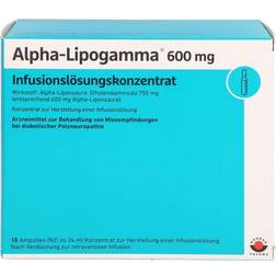 Alpha Lipogamma® 600 mg Infusionslösungskonzentrat