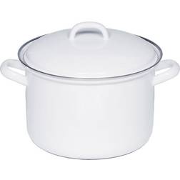 Riess High pot with lid med låg 22cm