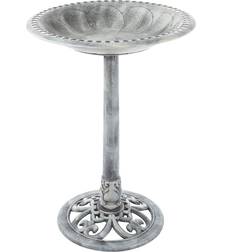 Pure Garden 50-LG1073 Resin Bird Bath