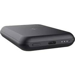 Trust Magno Magnetic Wireless Powerbank Sort 5000 mAh Bestillingsvare, leveringstiden kan ikke oplyses