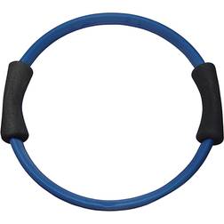 Best Sporting Pilates Power 37cm in blau I Widerstand Mittel I Fitnessring mit Schaumstoffgriffen I Trainiert besonders die Arm- Bein- und Bauchmuskeln I Inkl. Übungsanleitung