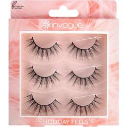 Invogue Multipack Lashes Holiday Feels 3-pack