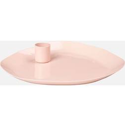 Broste Copenhagen Lysfad Mie Blush Vase