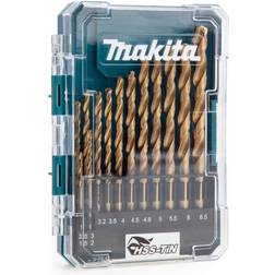 Makita HSS-TiN Drill Bit Set 13 Piece