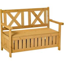 OutSunny Wood Garden Bench