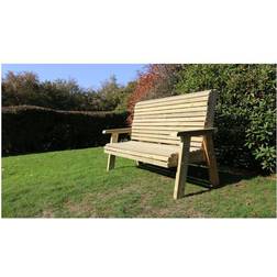 Ergonomic 3 Seat Garden Bench