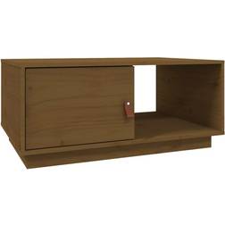 vidaXL honungsbrun 80x50x35,5 Soffbord