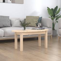 vidaXL De Madera Maciza De Pino 80x40x35 cm Mesa de Centro