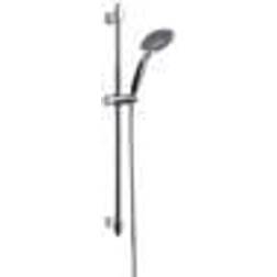 Wenko Set de douche "Young" Chrome L 66 cm Argenté Argent