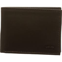 Levi's Bovine Full Grain Leather Wallet ~ Batwing BiFold brown