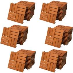 Casaria 995424 Acacia Wood mosaic Outdoor Flooring
