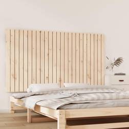 vidaXL Wall 159.5x3x90 cm Solid Wood Pine Headboard