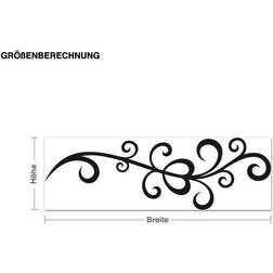 Wandtattoo Blumen Kraftvolle Ranke