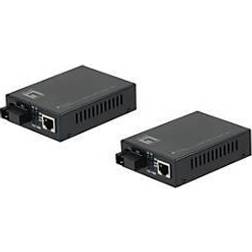 LevelOne FVT-2202 Convertitore Multimediale Di Rete 100 Mbit/s Nero