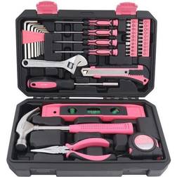 Apollo New Improved 39 General Pink Set Case Everyday Maintenance and Repairs- DT9711P Tool Kit