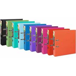 Exacompta Archivador De Palanca Prem'touch A4+ 2 Anillas 80 mm Surtido 10 Unidades