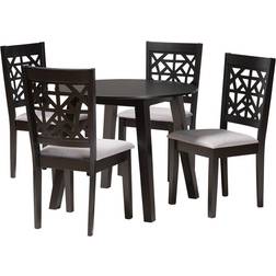 Baxton Studio Aiden Modern Dining Set 5