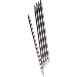 ChiaoGoo 6-Inch Double Point Stainless Steel Knitting Needles, 7/4.5mm