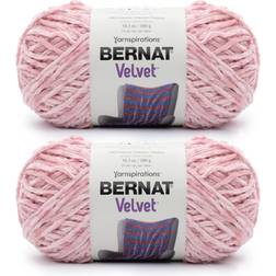 Bernat Velvet Yarn-Quiet Pink Multipack Of 2