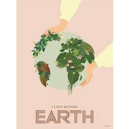 Vissevasse I Love Mother Earth Plakat