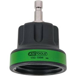 KS Tools 150.1994 Kühlsystem-Bajonettadapter, #22, IG M45x3, moosgrün